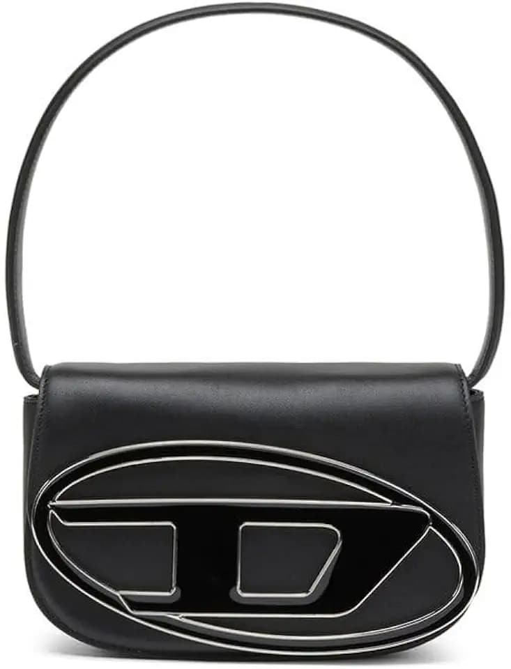 Diesel 1DR-Iconic Shoulder Bag- 100% Leather Shoulder & Crossbody Handbag