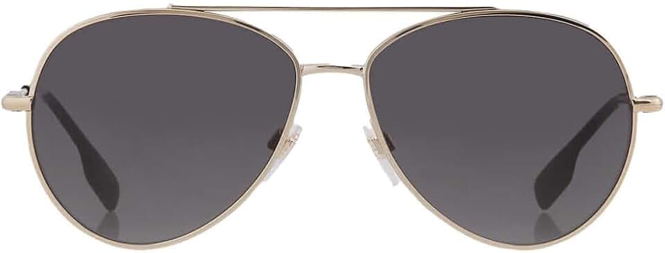 BURBERRY Sunglasses BE 3147 110987 Light Gold Dark Grey