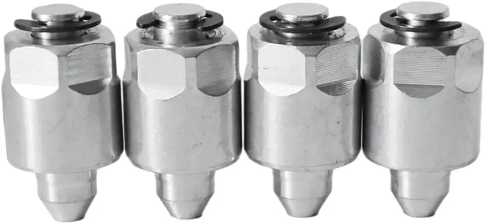 18MM Common Rail Fuel Injector Block-Off Tool M18 Cap for 2007-2018 Dodge Cummins 6.7L Diesel and 2006-11 Duramax 6.6L LBZ LMM (4PCS) (‎‎Miller 9864)