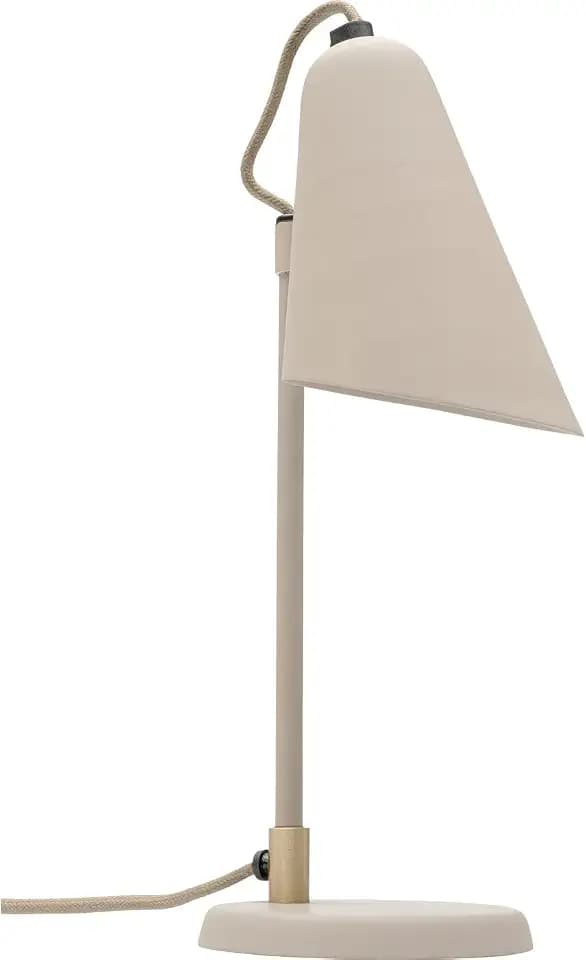 Kare Design Tischlampe Mira Beige, Metall, Skandinavisch, Moderne Tischleuchte, Schreibtischlampe, Büro, Wohnzimmer, Schlafzimmer, Office, keine Leuchtmittel inklusive, 32x11x12 (HxBxT)