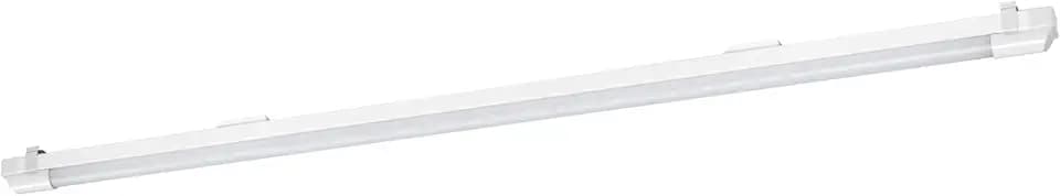 Osram LED-Lichtleiste mit hoher Lichtausbeute in Weiß mit Stahlblechgehäuse, Warmweiß, ersetzt T8-Leuchten, IP20-Schutz für Innenräume