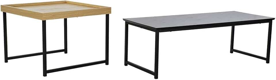 DKD Home Decor Set mit 2 Tischen, Standard