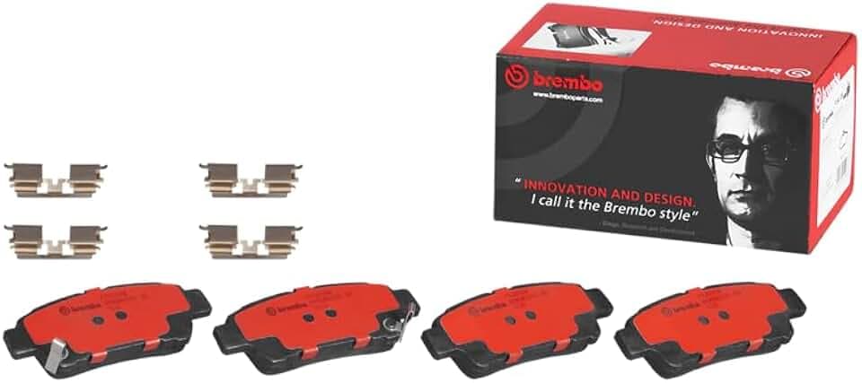 Brembo P83056N Premium Ceramic Rear Disc Brake Pad Set TOYOTA OE# 0446028040