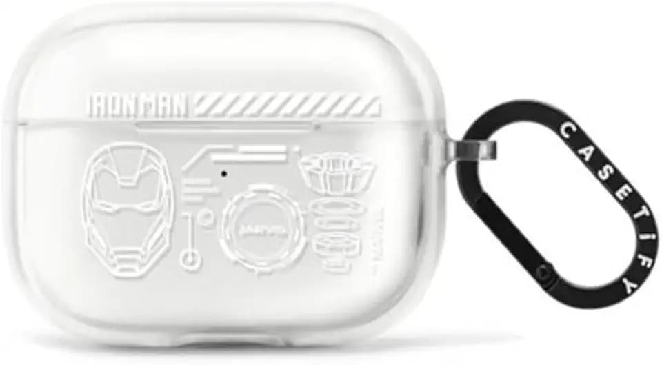 CASETiFY Airpods Pro (1st/2nd Gen) Impact Case with Ring - Blue Print Tech