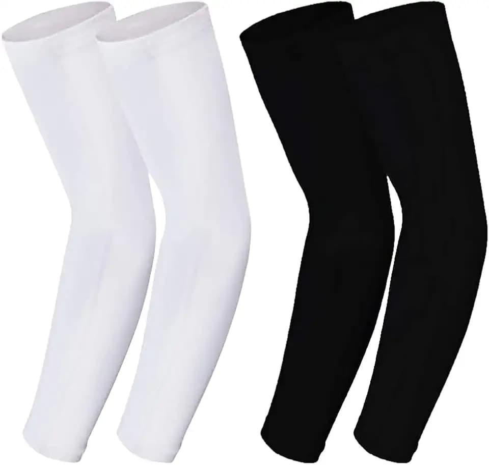 Armstulpen Damen Herren, Armschoner Volleyball Damen, UPF50+, 2 Paar