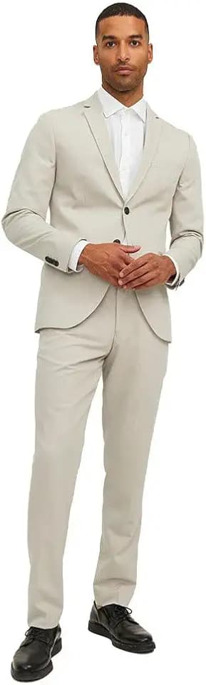 JACK & JONES Male Einreihiger Blazer und Hose JPRFRANCO Super Slim Fit Anzug