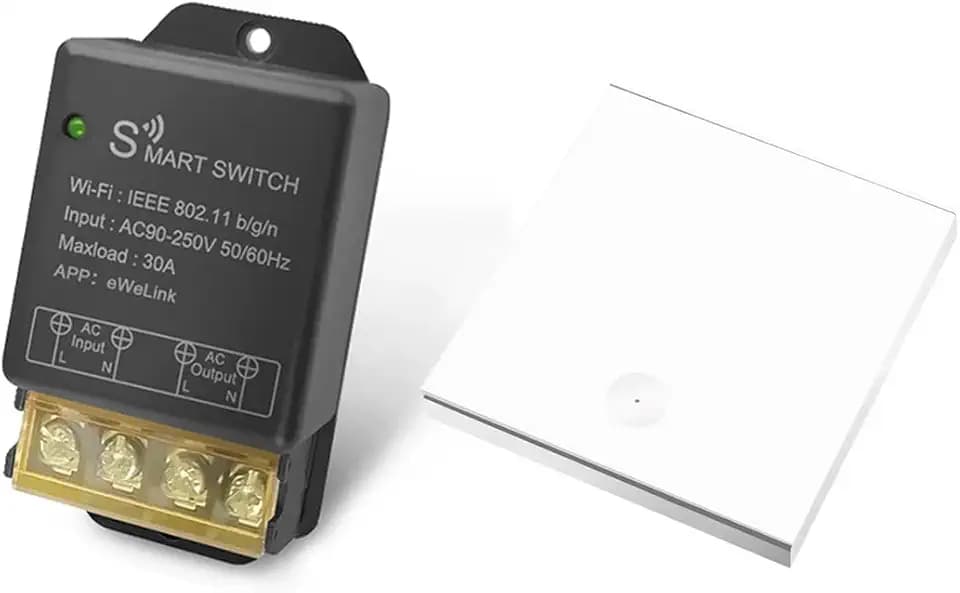 30A Smart WiFi Relay Switch, eWeLink Wireless Intelligent Remote Control