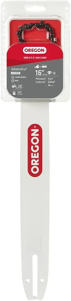 Oregon 16-Inch Replacement Chainsaw Bar & R56 Chain, 3/8" Pitch, .043" Gauge, 56 Drive Links, Fits Echo, Craftsman, Poulan, Homelite, Husqvarna, Ryobi and More (623000), Gray