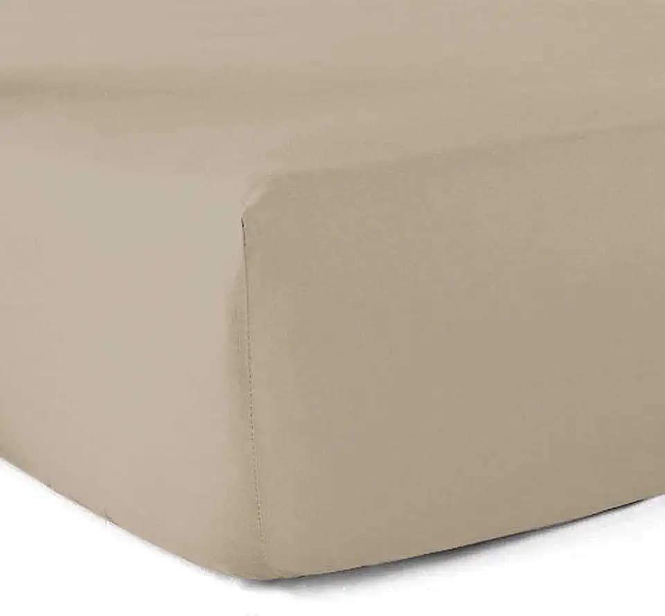 Le linge de Jules Spannbettlaken, 100 % Baumwolle, 57 Fäden/cm², 140 x 190 cm, Spannhöhe 30 cm
