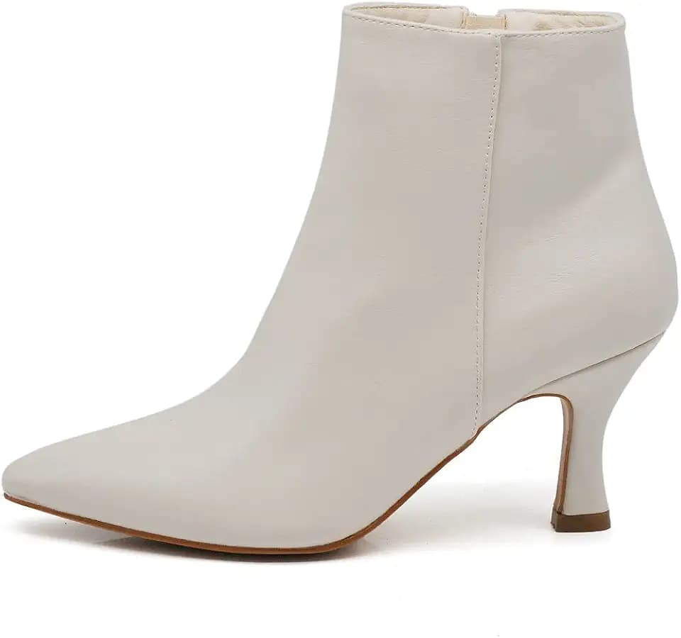 IF Fashion Stiefeletten Stiefeletten Spitzstiefel Damenschuhe mit Absatz MP413