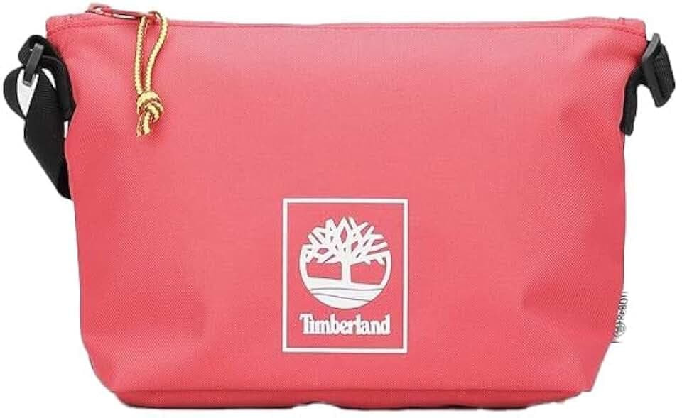 Timberland Thayer Damen Umhängetasche mit Markenlogo in Granatrose, Granatrose, One Size