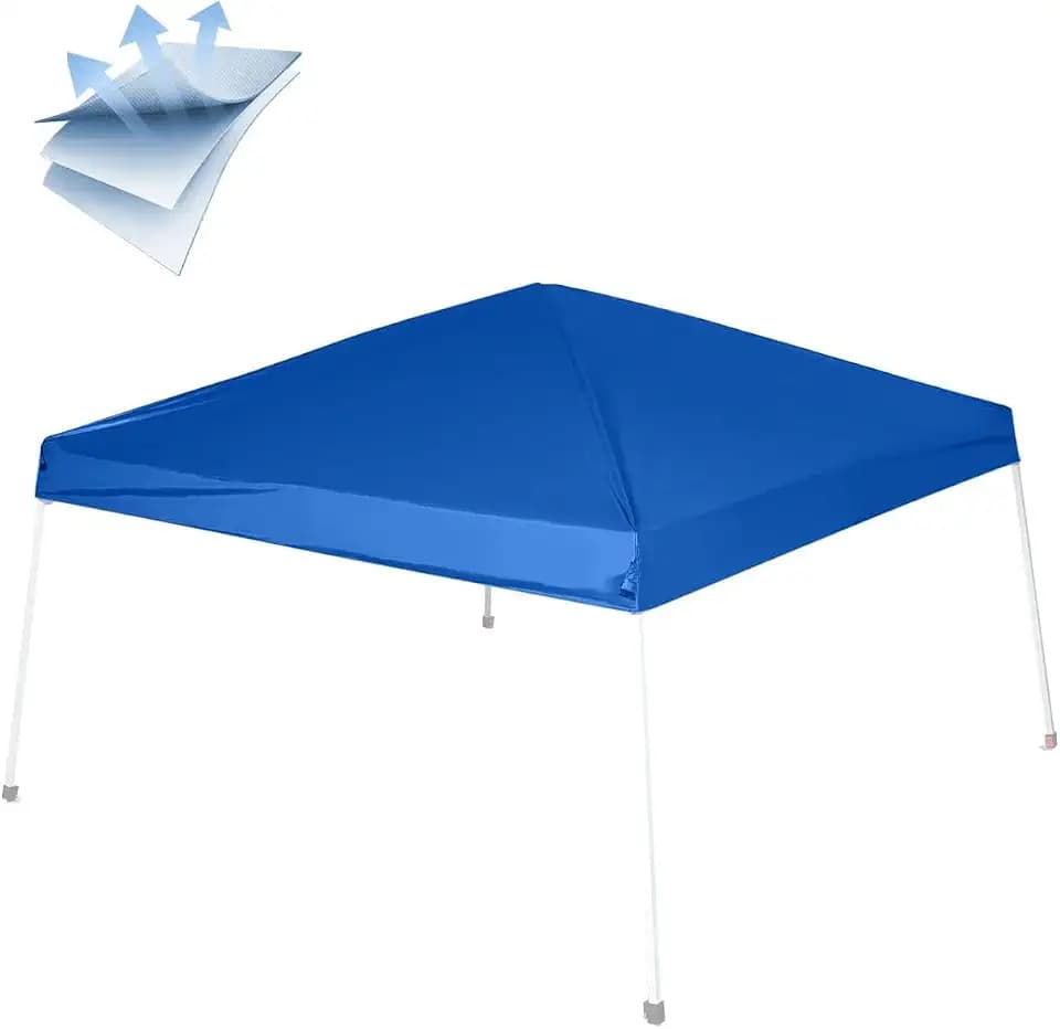 8x8 Slant Leg Canopy Replacement Top, 300D Oxford Waterproof