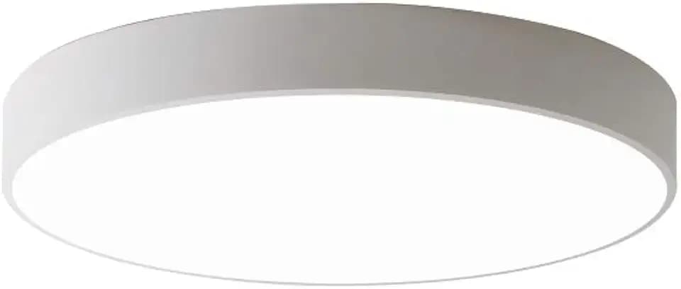 Minimalist LED Bunte Macaron Deckenleuchte, nordischer moderner Stil Unterputz Kreative Deckenleuchte, 3 Farbtemperaturen, Schlafzimmer, Esszimmer, Wohnzimmer (White, 30cm)