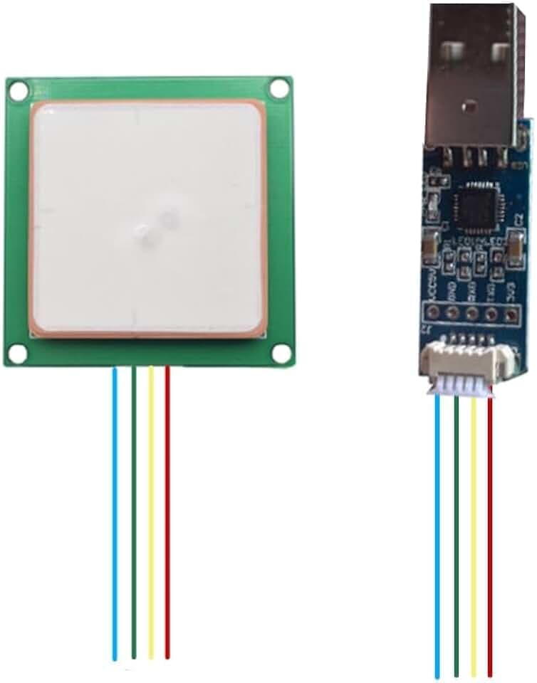 YRM100 TTL UHF RFID Reader Modul mit einer Schnittstelle und einer integrierten RFID-Antenne