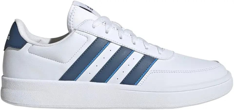 adidas Mens Breaknet 2.0 Lace Up Sneakers Shoes Casual - White - Size 12 M