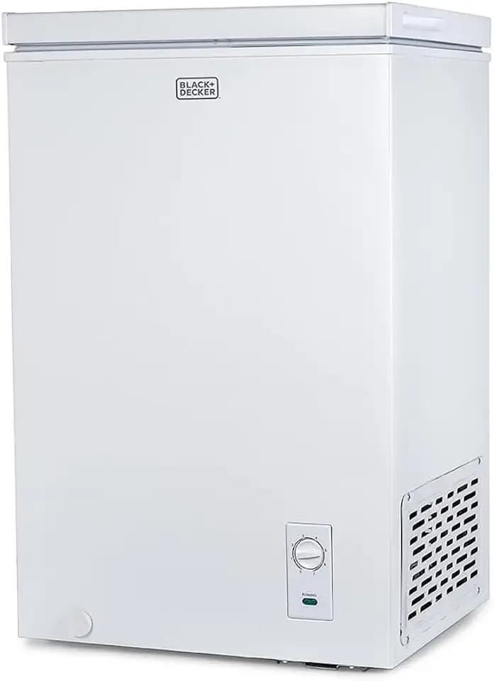 BLACK+DECKER 2.0 Cu. Ft. Compact Chest Freezer, BCFK206, White