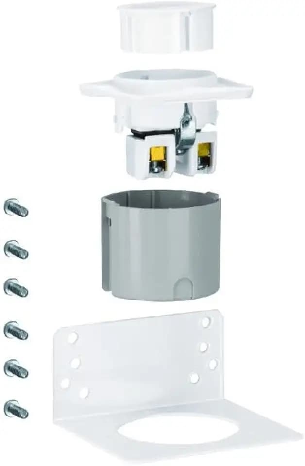 Hager Steckdose Schuko VZ00APZ mit Haltew, für APZ Steckdose Reiheneinbau 3250611004660