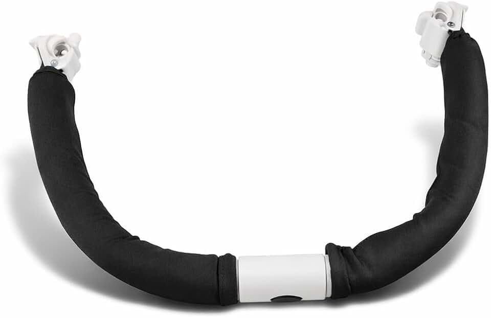 FTVOGUE Sichere Verstellbare Abnehmbare Kinderwagen Stoßstange mit Sicherheitsgriff Armlehne und Lenker für Rundrohre