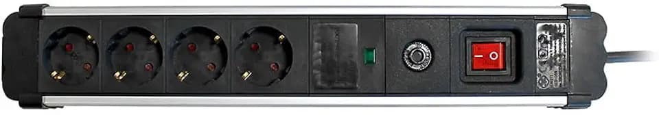 SIMON Brico ExtraPower – Base/S 4 Antennen 1,5 m 3 G1,5 grau/schwarz Fajin