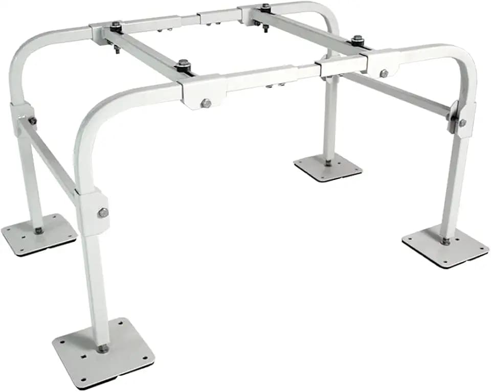 DiversiTech QSMS1801 18” Mini Split Stand for Mounting Ductless Condensers, Outdoor Use, Supports Up to 400 lbs., Easy Installation