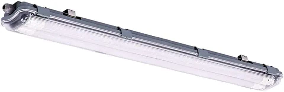 Wasserdichte LED Leuchte 120 cm | LED Röhre 120cm | 2 x 18W | 120 cm | IP65 | 4000K Weiß