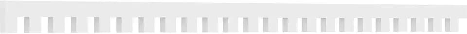 Ekena Millwork DENP04MAT00 Matthews Architectural Grade PVC Dentil Trim, White