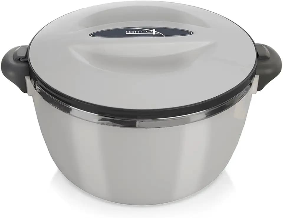 orion group Thermoschüssel mit Deckel 3,5 l Thermobehälter für Essen, Eis