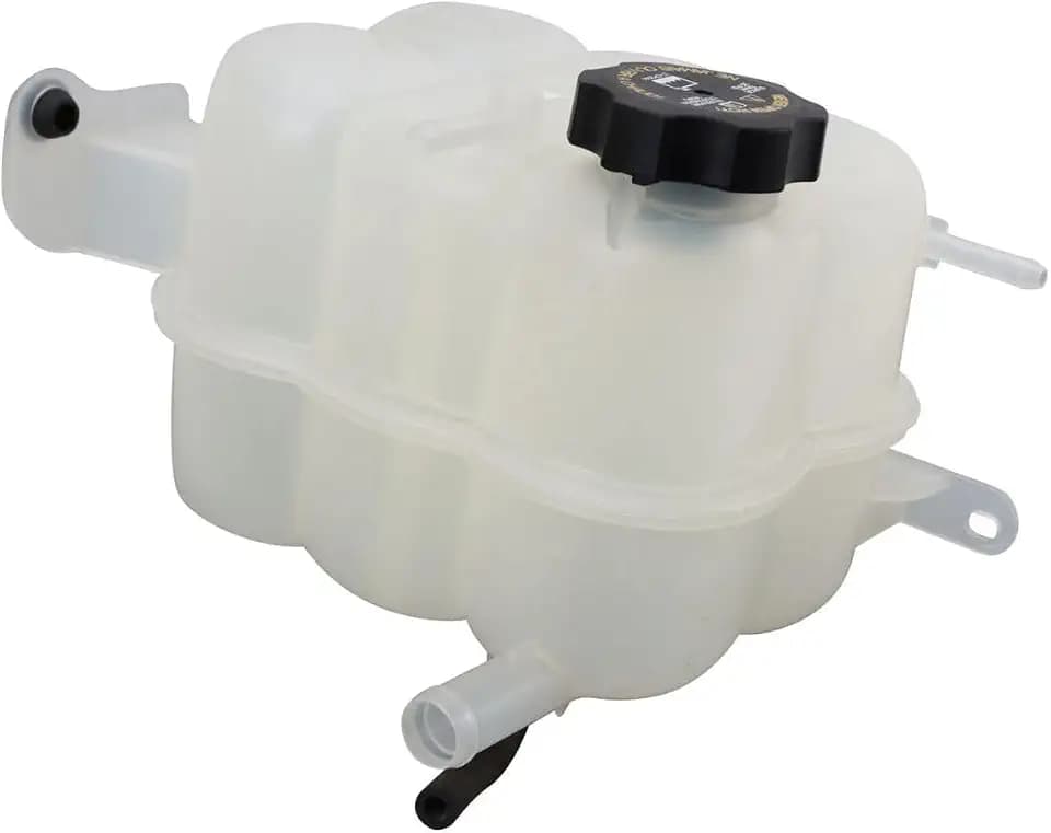 Reservoir for Chevy for GMC for Sierra 2500HD/3500HD 2020-2021 Plastic 20 Psi-Cap Maximum Pressure Rating