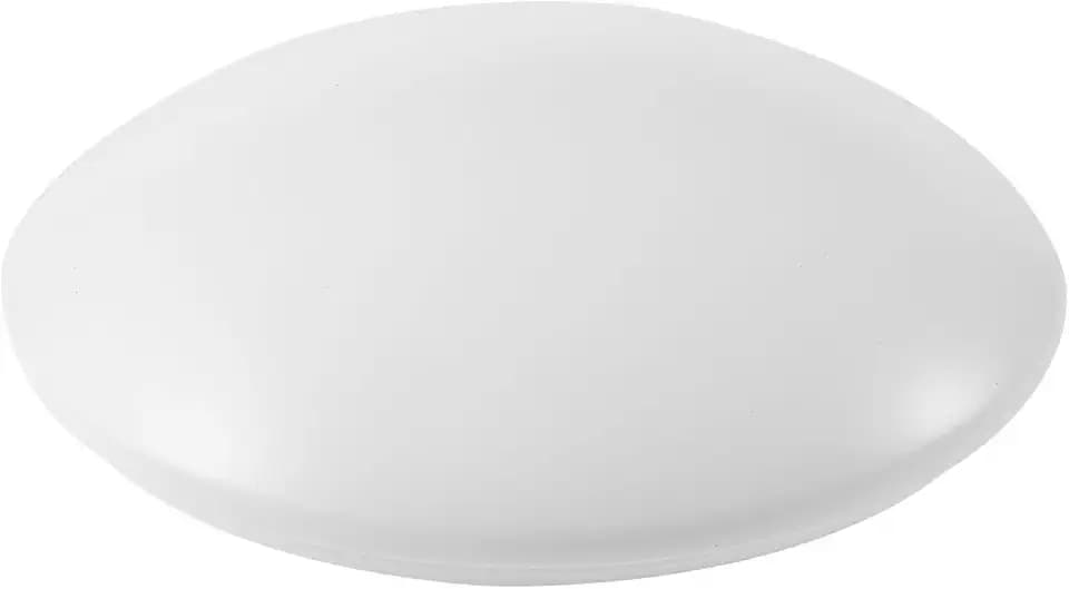 Toddmomy 11 Inch Round Plastic Ceiling Lamp Cover Flame Retardant Clip-on Light Shade for Home Office Kitchen Bathroom Flush Mount Light Replacement