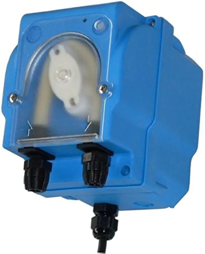 Peristaltische Dosierpumpe mit einstellbarer Durchflussmenge für Reinigungsmittel Modell MP2-R - 4 l/h 230 VAC - Santoprene Membranschlauch