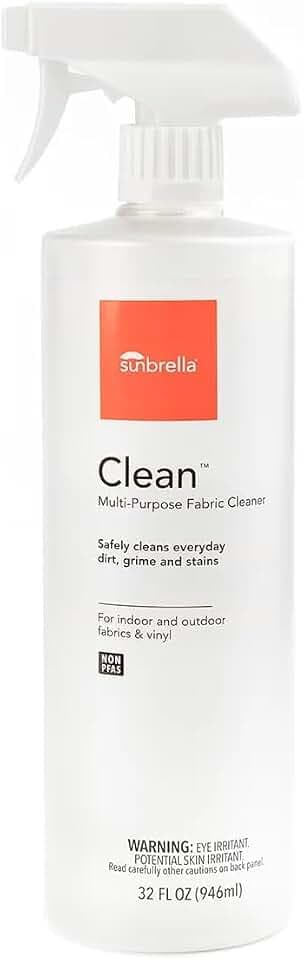 Sunbrella Clean Multi-Purpose Fabric Cleaner for Patio Cushions | 32 Fl Oz