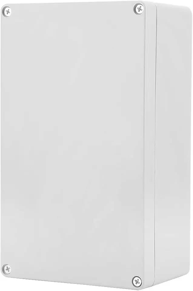 Abzweigdose ABS Anschlussdose IP65 Wasserdichtes Instrumentenkoffer für Elektrische Projektboxen Innen Außenelektrik Kommunikation Feuerlöschgeräte (200*120*75mm)