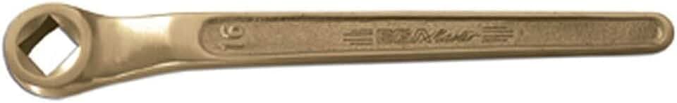 LLAVE DE VALVULA CUADRADA 24 MM ANTICHISPA Cu-Be.