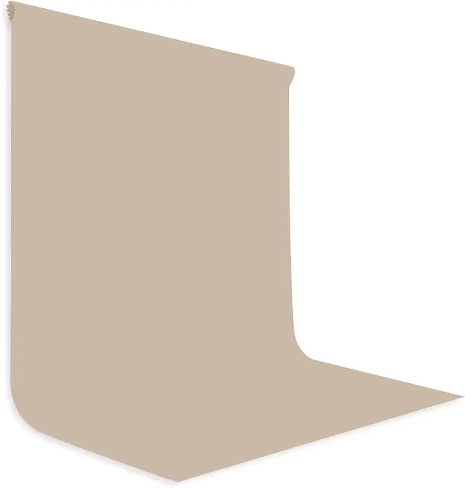 Beige Photography Backdrop for Photoshoot, Fabric 10x10ft