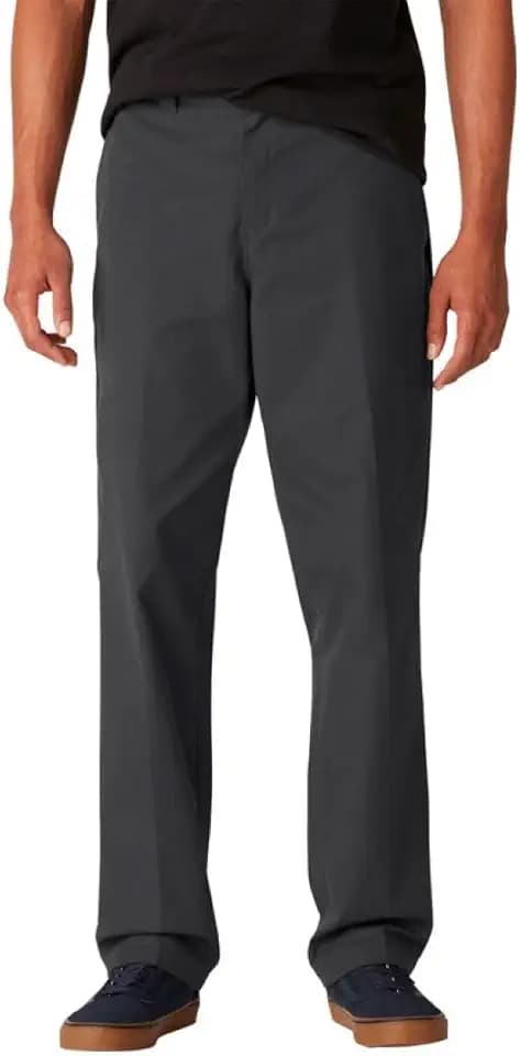 Dickies Men's Slim Fit Skateboarding Pants – Stretch Performance Pants with Reinforced Knees for Durability