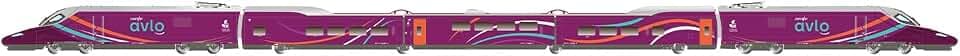 Electrotren Elektrolokomotive HE2031 RENFE, Hochgeschwindigkeitszug „AVLO“, 5-teiliger Hauptzug, Violette Lackierung, ep. VI Railway 1 x Elektrolokomotive