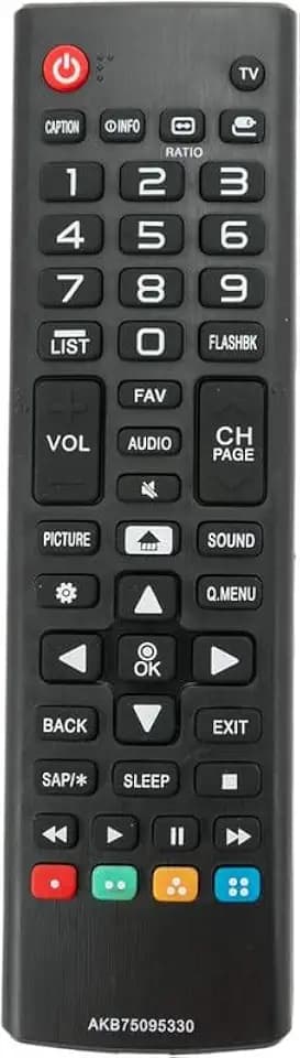Universal Remote Control AKB75095330 Replacement Remote for LG TV 28LJ400B 32LJ500B 28MT42DF 43LJ5000 43LJ500M 24LH4830 28LJ430B 32LJ500 32LJ500UB 24LJ4840 28LJ400BPU 47LN5400 49LJ5100