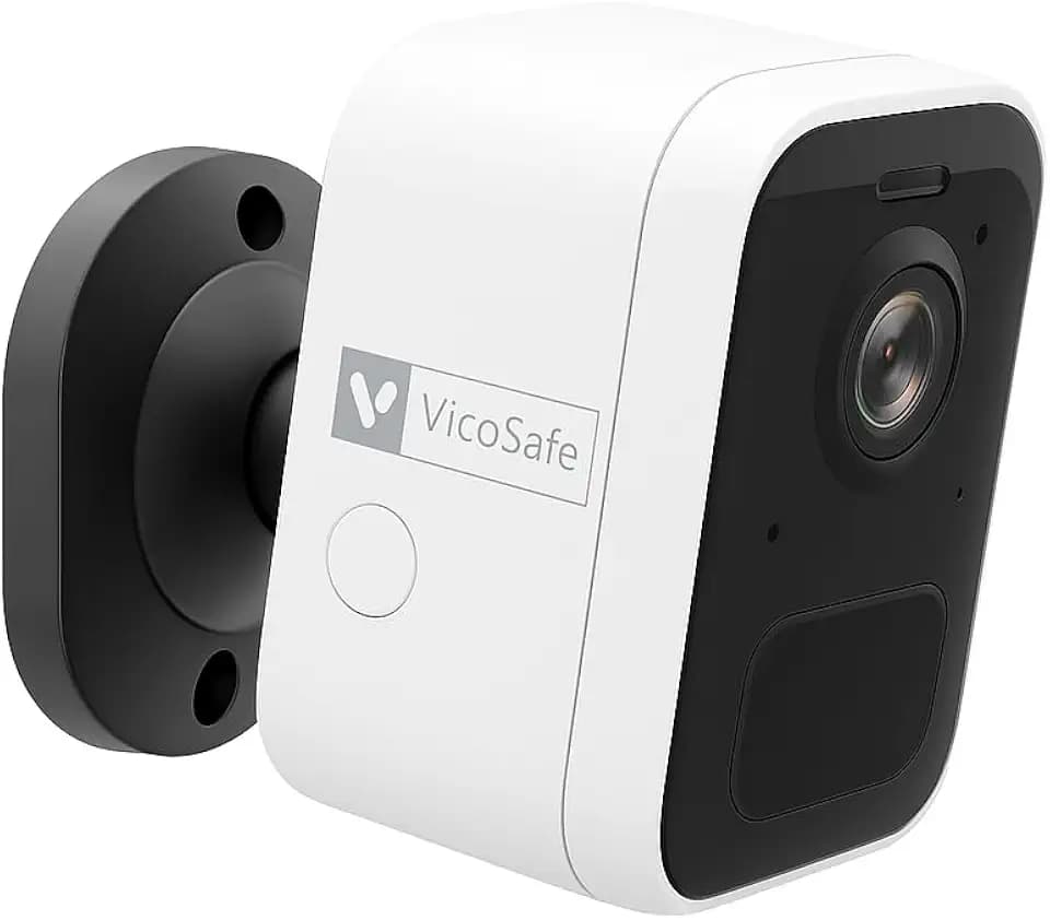 VicoHome BC1 Security Camera Wireless Outdoor - WiFi Camera with Smart Motion Detection, Battery Powered - 6 Months Without Charging, Night Vision, Dust and Water Resistance IP65