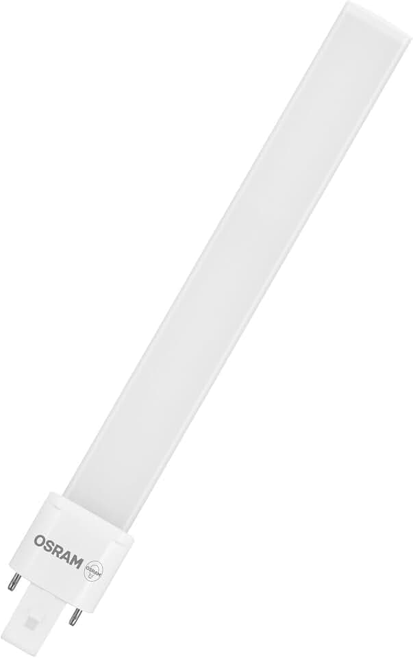 Osram DULUX LED Stiftsockellampe G23 6W 700lm 6500K Ersatz Kompaktleuchtstoff KVG langlebig bis 30,000h quecksilberfrei einfacher Wechsel IP20, White, Tageslichtweiß