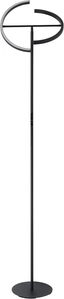 EGLO LED Stehlampe Castelpoto, Lampe Wohnzimmer touch dimmbar