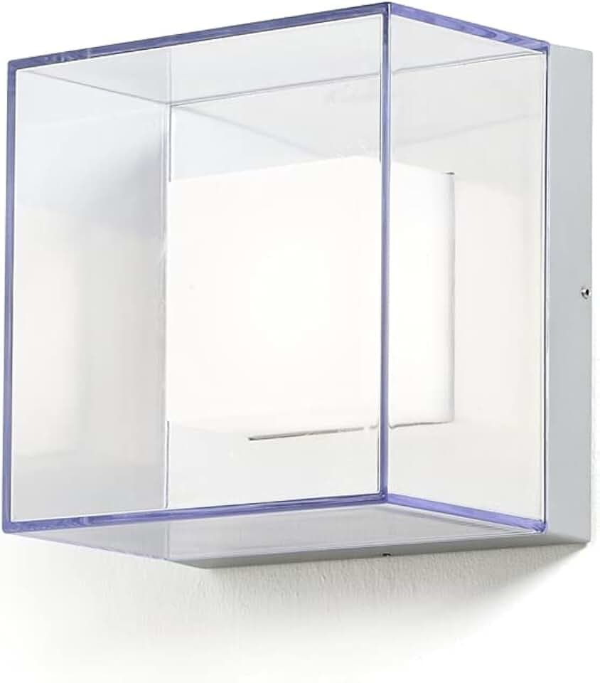 Gnosjö Konstsmide Außenleuchte, Sanremo, grau, 21 x 14 x 21 cm, 3 ml, 7925-310