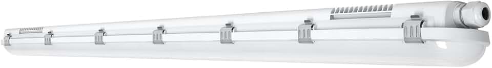 LEDVANCE Feuchtraumleuchte LED: für Decke/Wand, DAMP PROOF VALUE, 25 W, 220…240 V, Ausstrahlungswinkel: 115, Cool White, 4000 K, Gehäusematerial: Polycarbonat (PC), IP65, 1-er-Pack