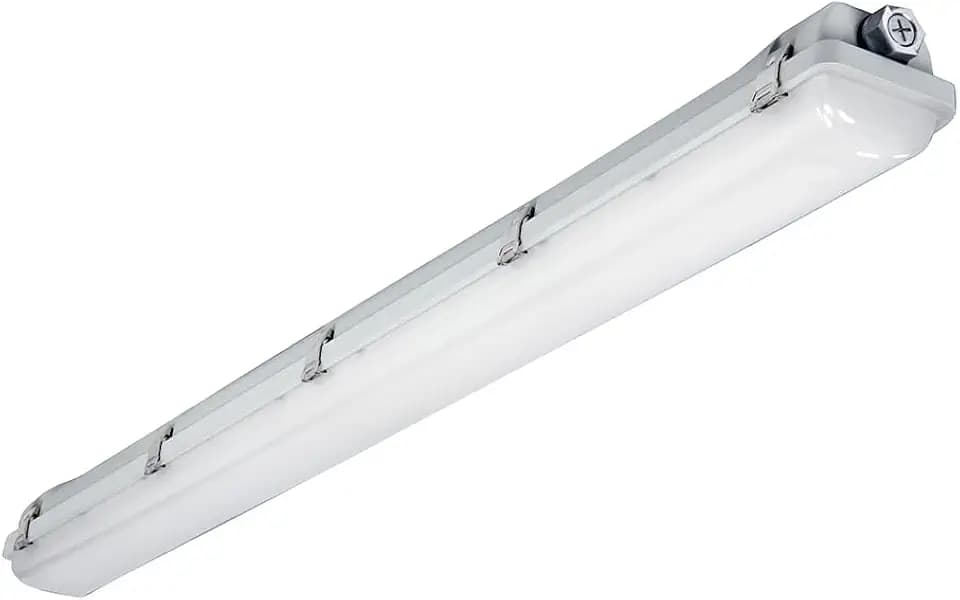 Metalux 4 ft LED Vaportite Strip Light 6000 Lumens Selectable CCT IP65 UNV