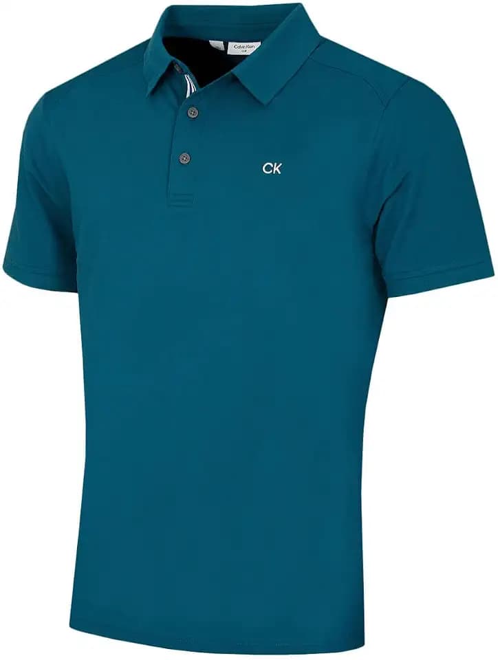 Calvin Klein Herren 2026 Campus Tipped leicht Golf-Poloshirt