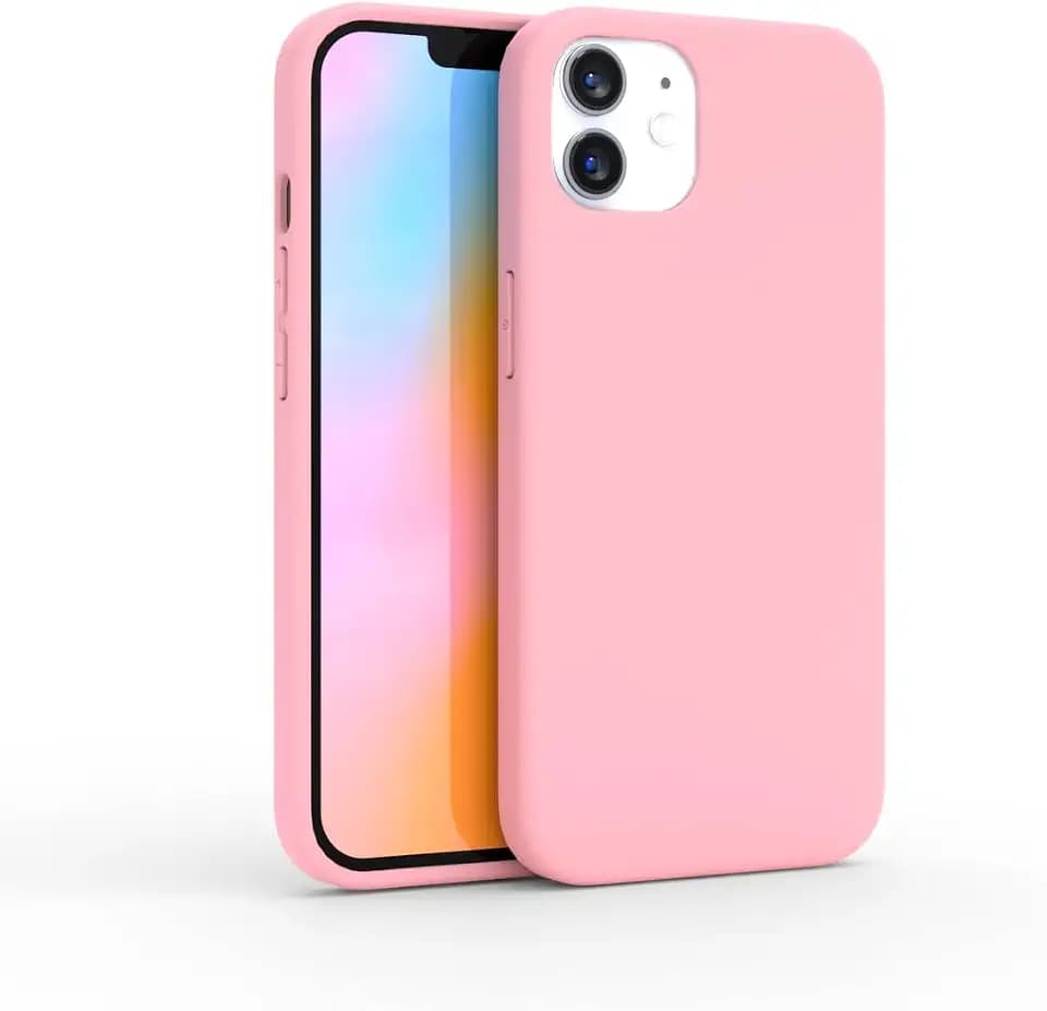 FELONY CASE for iPhone 11 - Light Pink Case – Liquid Silicone Phone Cover - 360° Shockproof Protective Case for Apple iPhone 11