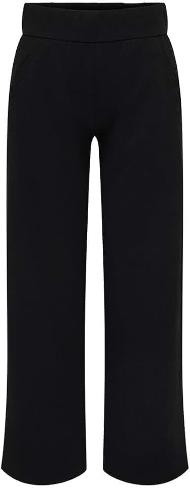 JDY Damen Hose Mit Weitem Bein Und Elastischer Taille Jdylouisville Catia Wide Pant JRS Noos