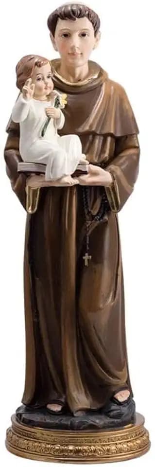 DONREGALOWEB Figur aus Harz San Antonio von Padua, 30 cm