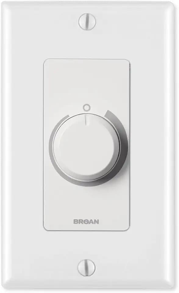 Nutone Broan SC100W Exhaust Vent Fan Adjustable Speed Control Dial