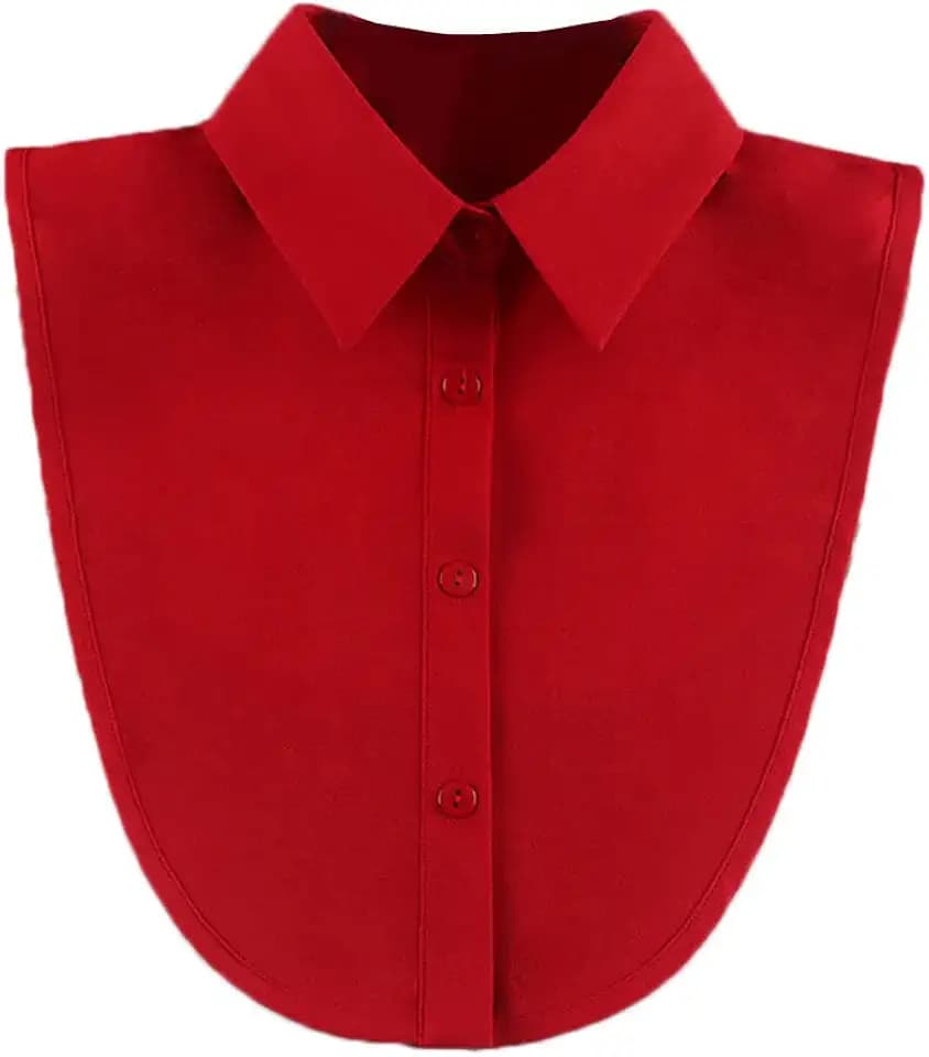 Women's Fake Collar Detachable Dickey Collar Half Shirt Blouse Lapel Shirt Collar Peter Pan Faux False Collar