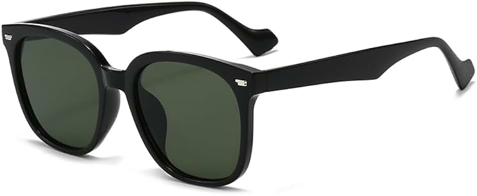 Oversized Square Sunglasses for Women Vintage Retro Big Frame Sunglasses Women Stylish Large Frame UV400 Protection